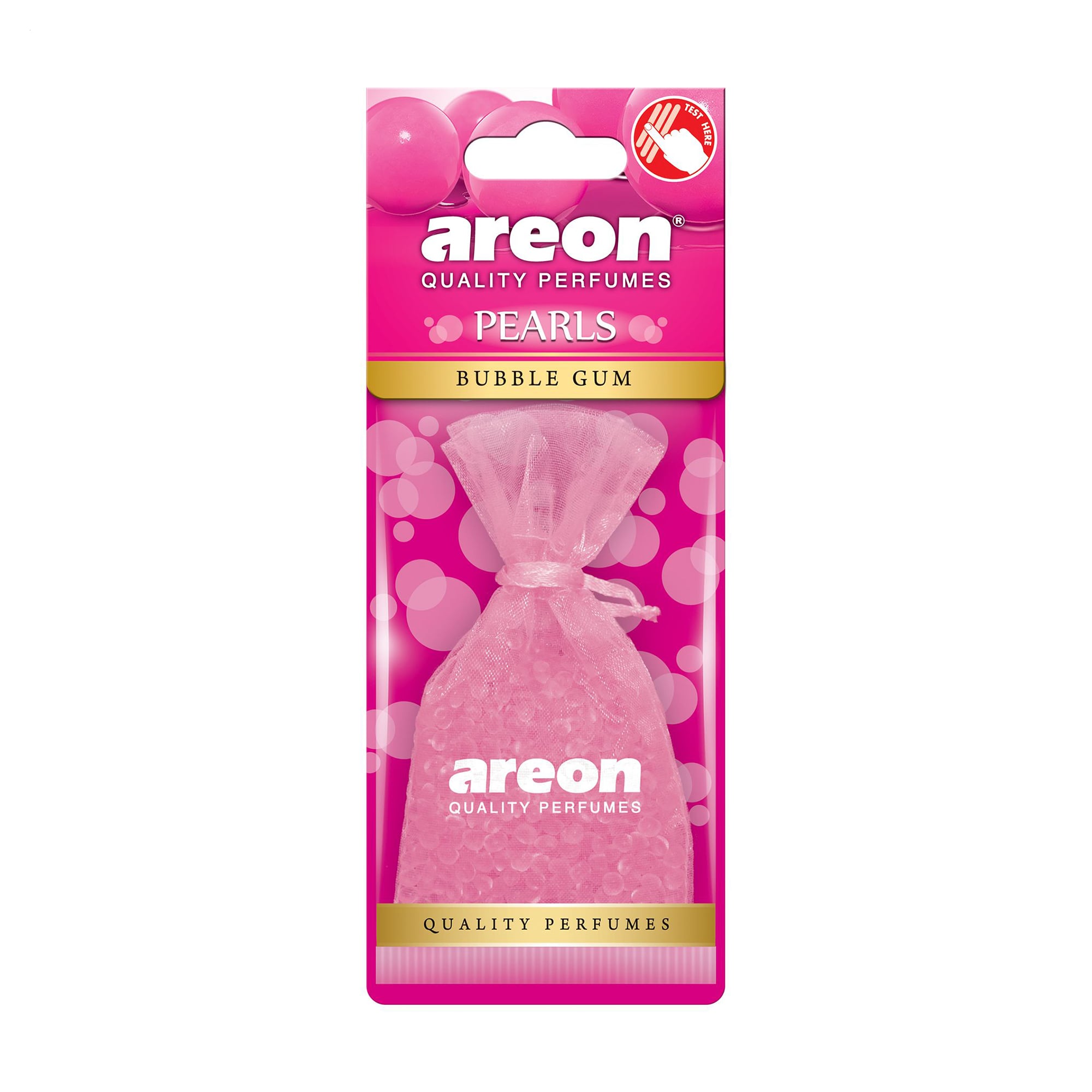 Ароматизатор для автомобіля Areon Pearls, Bubble Gum, 25 г